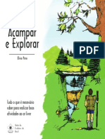 Livro Acampar e Explorar - Ueb - Elvio Pero - 1992