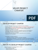 Develop Project Charter Guide
