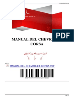 Manual Del Chevy Corsa