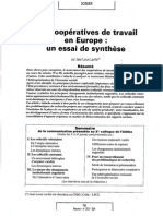 Coopératives Travail Europe