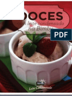 Livro Bimby Doces Com Leite Condensado