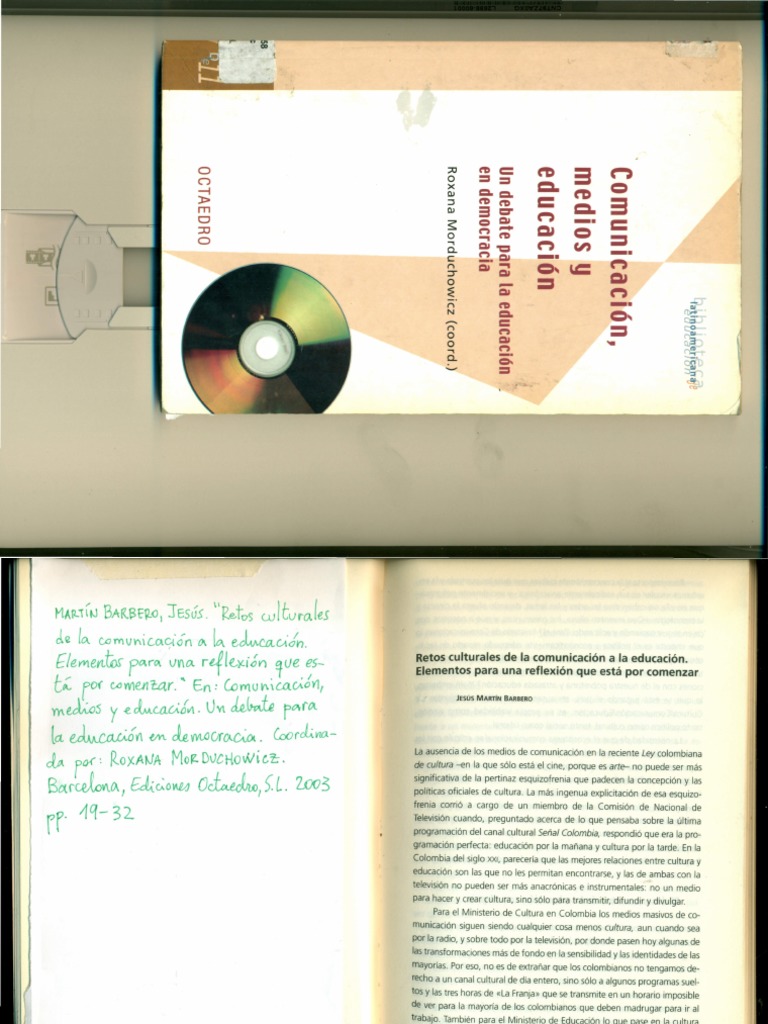 MARTIN BARBERO Retos Culturales de La