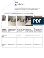 Assignment Changes in Daylight