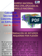 Cálculo de Secciones de Concreto Armado en Edificaciones (Ing. Juan Alfaro Rodriguez