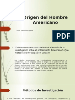 Origen Del Hombre Americano