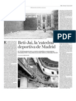 Beti-Jai, la ‘catedral’ deportiva de Madrid (DEIA - 07/06/2015)