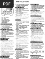 2010 Pedometer Instructions