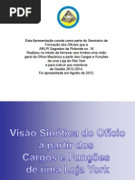 Visão Sinótica Do Rito de York