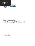 HSC MailInspector Guia de Instalação v.4.1