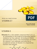 Vitamin e