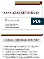 Azas Kemitraan