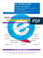 2015 Ieee Java Netowrk Security Project Titles
