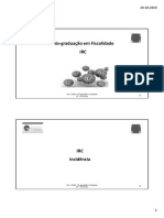 PG IRC 1 Incidência