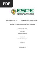 Universidad de Las Fuerzas Armadas Espe Proyecto