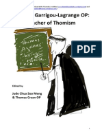 Garrigou Teacher Thomism