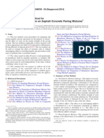 Test de Sensibilidad a La Humedad (ASTM D4867)