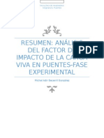 Analisis Factor de Impacto de Carga Viva en Puentes