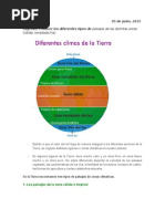 Zonas Climáticas y sus Paisajes | PDF | Zona tropical | Clima