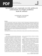 Reis, Amato Neto, 2012. Aprendizagem por cooperação