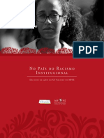 No País Do Racismo Institucional