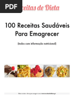 100 Receitas Saudáveis Para Emagrecer