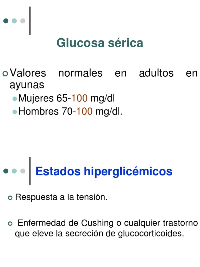 Glucosa Sérica.pdf Bien Resumido y Explicado Hipoglucemia Diabetes mellitus