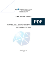 Fabio Cesar Fonseca - A SOCIOLOGIA ECONÔMICA E OS DILEMAS DO SISTEMA DO CAPITAL