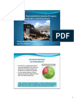 Tema 1. Saneamiento y Manejo de Aguas Residuales a Nivel Nacional