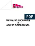 Manual de Instalacion de Grupo Electrogeno
