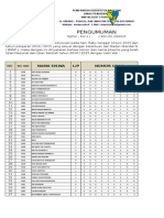 Pengumuman Kelulusan SMPN 1 Poncol