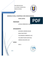 Modelo EOQ Compras Con Descuentos Por Lotes