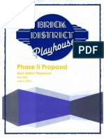 Brick District Playhouse Phase II Proposal