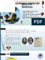 Mechanism of Physics: Hot Air Balloon