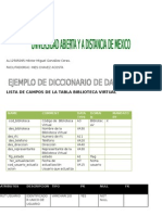 BDD U3 A2 Hegc - Diccionariodedatos