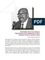 Nicomedes Gamarra Representante Negritud Peru