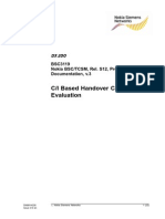C-I Based HO Evaluation Description