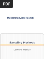 Quantitative Analysis For Research: Muhammad Zaki Rashidi