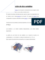 Función de Dos Variables MONOGRAFÍA