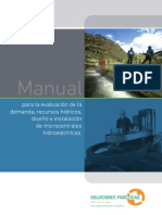 Manual para la evaluación de la demanda, recursos hídricos, diseño e instalación de microcentrales hidroeléctricas.pdf