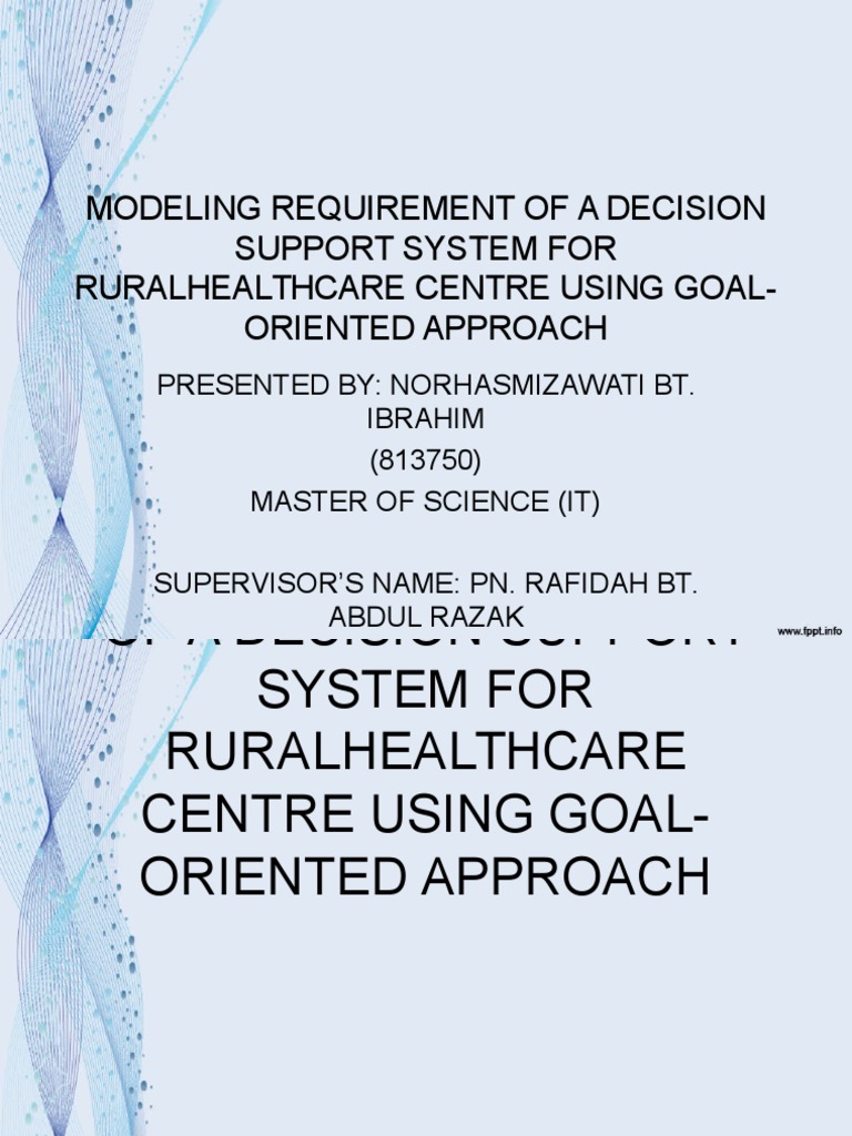 Decision Support System for Rural Healthcare | PDF