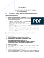 18.7 Modele de Proiecte Aprobate Pentru Finantare Nerambursabila Albine