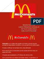  Mcdonalds 