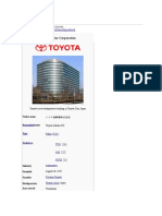 Toyota: The World's Largest Automaker