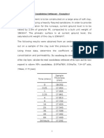 Consolidation Settlement Examples 4 - Solutions-2