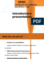 Student Projects and Industry Interaction Cell