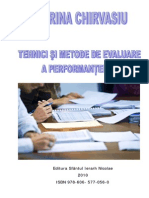 Tehnici - Si - Metode - de - Evaluare - A - Performantelor - Florina - Chirvasiu PDF