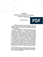 Absence de l'Économie Solidaire Un Déni de Démocratie