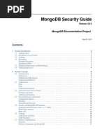 MongoDB Security Guide