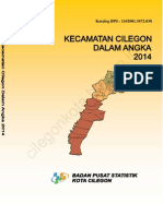 Kecamatan Cilegon Dalam Angka Tahun 2014