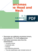 Sarcomas of The Head and Neck: Dr. Darwito